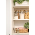 Банка стеклянная для сыпучих продуктов с бугельным замком Magistro «Эко», 1,1 л, 10×18 см - Фото 5