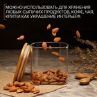 Банка стеклянная для сыпучих продуктов Magistro «Эко. Квадратная», 700 мл, 10×10,5 см - Фото 5