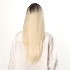 Парик искусственный, имитация кожи, 60 см, 160 гр, цвет русый/блонд(#SHT8/SHT60A) - фото 7138411