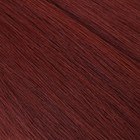 Волосы на трессах, прямые, на заколках, 12 шт, 60 см, 220 гр, цвет бордовый(#SHT350) - Фото 4