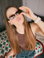 Очки солнцезащитные женские «OneSun. Леопардовый принт», uv 380, дужка 13.6 см, ширина 14.3 см, линза 5.3×3 см - Фото 11