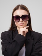 Очки солнцезащитные женские «OneSun. Стрекоза», uv 400, линза 6.1×5.5 см - Фото 4