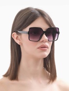 Очки солнцезащитные женские «OneSun. Стрекоза», uv 400, линза 6.1×5.5 см - Фото 5