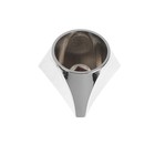 Ручка на смеситель ZEIN Z003, для кран-букс со штоком под квадрат, пластик, цвет хром - Фото 2