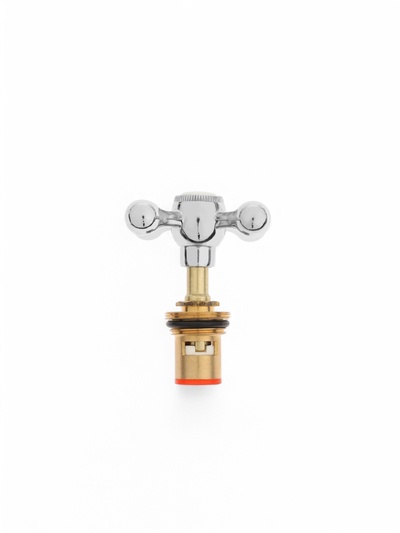 Ручка для смесителя ZEIN Z001K, с кран-буксой 1/2", цинк, цвет хром