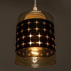 Плафон E27 черный - фото 24150693