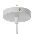 Светильник BayerLux 2137/1WT E27 40Вт белый 21х21х21-120 см - Фото 6