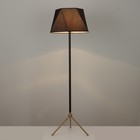 Торшер 19102/1 E27 40 Вт чёрный 45×45×165 см - фото 57958853