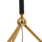 Торшер 19102/1 E27 40 Вт чёрный 45×45×165 см - фото 57958858