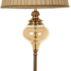 Торшер 19104/1 E27 40Вт золото 43х43х162 см - фото 35188650
