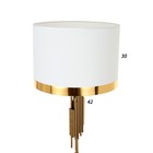 Торшер 19106/1 E27 40 Вт бронза 42×42×165 см - фото 42621410