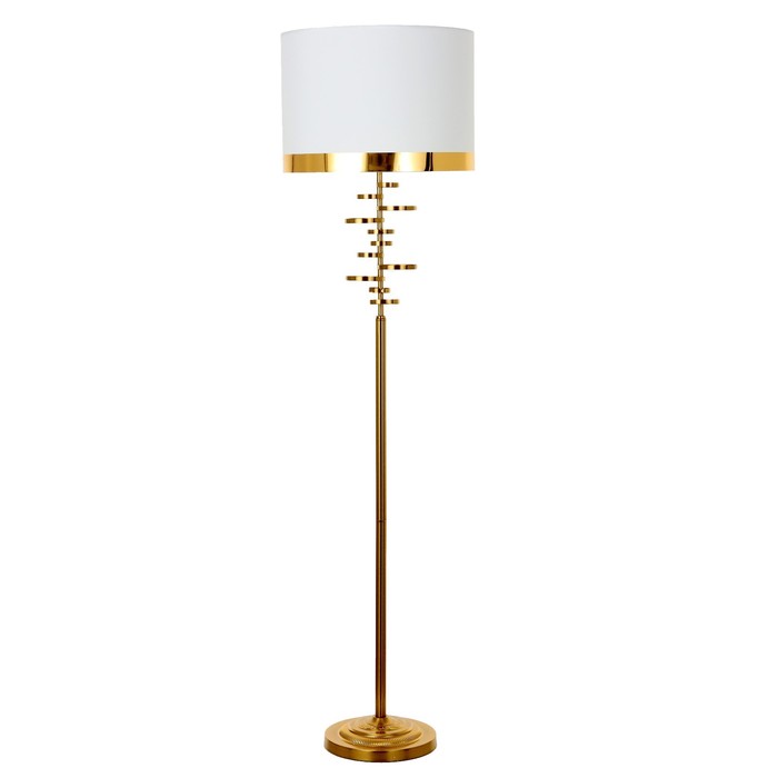 Торшер 19108/1 E27 40 Вт золото 42×42×166 см - Фото 1