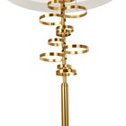 Торшер 19108/1 E27 40 Вт золото 42×42×166 см - фото 57958867