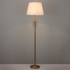 Торшер 19111/1 E27 40Вт бронза-золото 45х45х168 см - фото 36651135