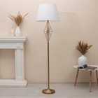 Торшер 19111/1 E27 40Вт бронза-золото 45х45х168 см - фото 36651141