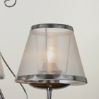 Люстра 2425/3 E27 40 Вт хром 52×52×32-60 см BayerLux - фото 45436463