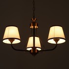 Люстра 2428/3 E27 40Вт черно-бронзовый 59,5х59,5х28 см BayerLux - Фото 3