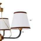 Люстра 2428/3 E27 40Вт черно-бронзовый 59,5х59,5х28 см BayerLux - Фото 4