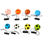 Мяч детский мягкий «Игровой», с резинкой, в шоубоксе, МИКС - Фото 4