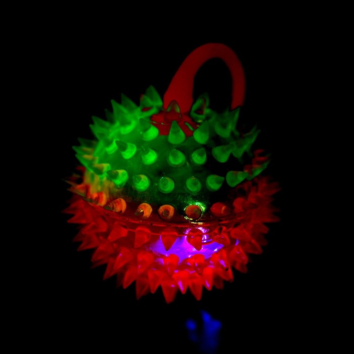 Мяч световой «Монстрики», цвета МИКС, в шоубоксе - фото 1885370797