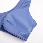 Топ купальный женский MINAKU однотонный, цвет синий, размер 44 - фото 3758196
