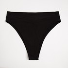 Плавки купальные женские MINAKU завышенные, цвет чёрный, размер 42 - Фото 5