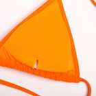 Купальник женский раздельный MINAKU с топом цвет оранжевый, размер 42 - фото 3758371