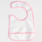 Нагрудник для кормления «Оленёнок» непромокаемый на липучке, с карманом - фото 38938388