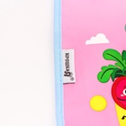 Нагрудник для кормления «Веселые подружки» непромокаемый на липучке, с карманом - Фото 2