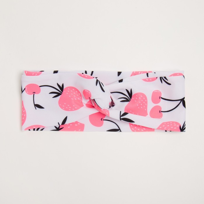 Купальник детский слитный MINAKU с повязкой, рост 134-140 см