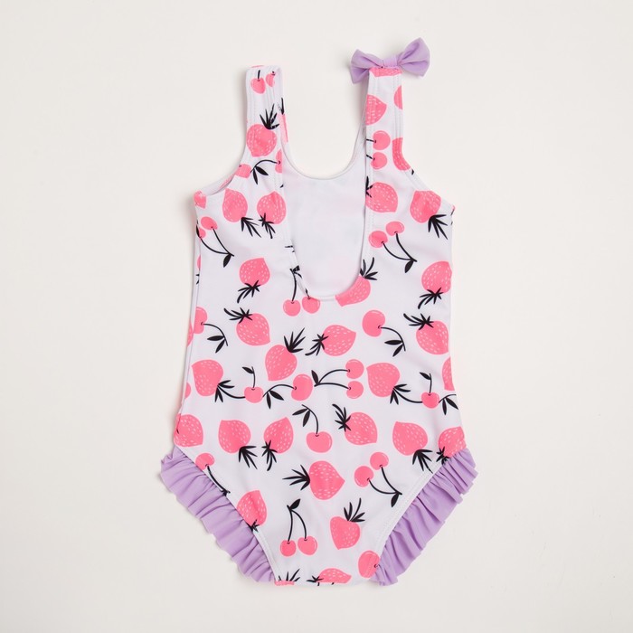 Купальник детский слитный MINAKU с повязкой, рост 134-140 см