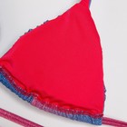Купальник женский раздельный MINAKU цвет розовый/синий, размер 42 - фото 3758545