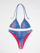 Купальник женский раздельный бикини MINAKU, цвет розовый, синий, размер 44  (артикул 7573968)  большой выбор товаров оптом и в розницу по низким ценам с доставкой