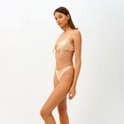 Купальник женский раздельный MINAKU, цвет золотой размер 42 - Фото 5