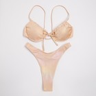 Купальник женский раздельный MINAKU, цвет золотой размер 46 - Фото 7