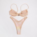 Купальник женский раздельный MINAKU, цвет золотой размер 46 - Фото 9