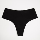 Плавки купальные женские MINAKU бразильяны, цвет чёрный, размер 42 - фото 40407047