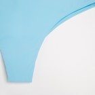 Плавки купальные женские MINAKU бразильяны, цвет голубой, размер 48 - Фото 6