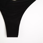 Плавки купальные женские MINAKU бикини, цвет чёрный, размер 42 - фото 4601396