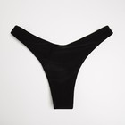 Плавки купальные женские MINAKU бикини, цвет чёрный, размер 42 - фото 4601397
