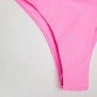 Плавки купальные женские MINAKU бикини, цвет розовый, размер 42 - Фото 5