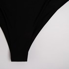 Плавки купальные женские MINAKU слипы, цвет чёрный, размер 42 - фото 3872655