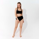 Топ купальный женский MINAKU на завязках, цвет чёрный размер 54 - Фото 5