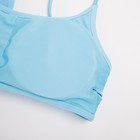 Топ купальный женский MINAKU, цвет голубой размер 44 - фото 10236369