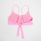 Топ купальный женский MINAKU, цвет розовый размер 48 - фото 10236421