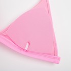Топ купальный женский с треугольными чашечками MINAKU, цвет розовый размер 48 - Фото 7