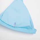 Топ купальный женский с треугольными чашечками MINAKU, цвет голубой размер 44 - Фото 8