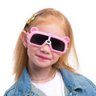 Очки солнцезащитные детские поляризационные, TR90, ширина 14 см, дужки 14 см - фото 24622280