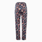 Брюки женские с принтом, цвет синий, размер 56 - фото 46795591