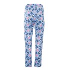 Брюки женские с принтом, цвет голубой, размер 52 - фото 46795594